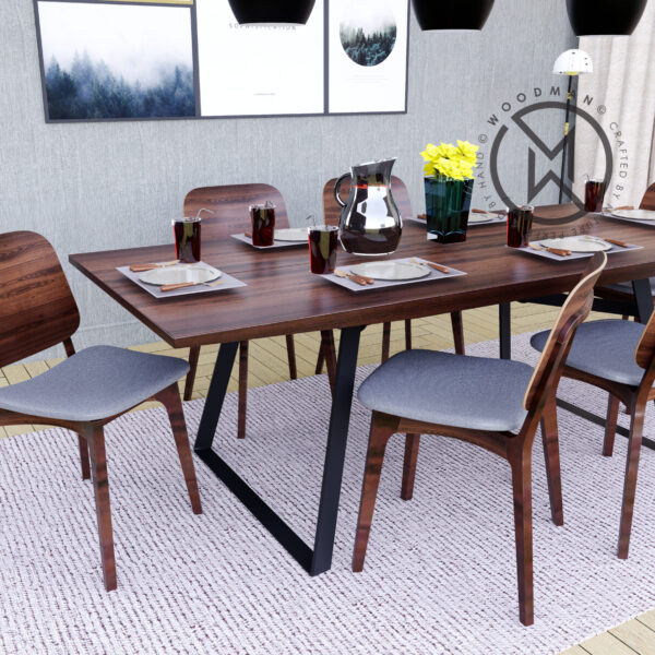 Sheesham Wood 6 Seater Dining Set