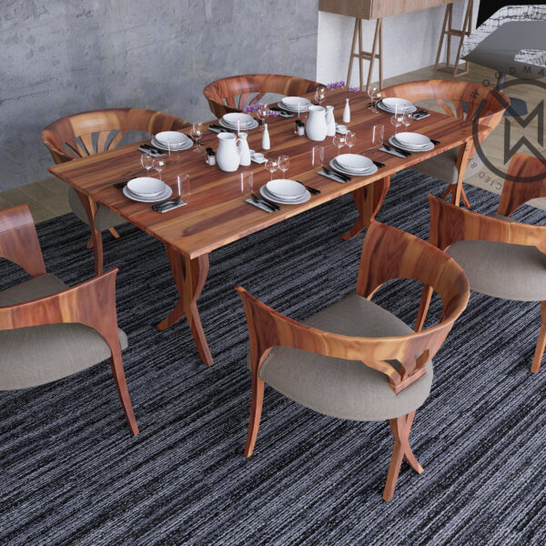 Sheesham Wood 6 Seater Dining Set