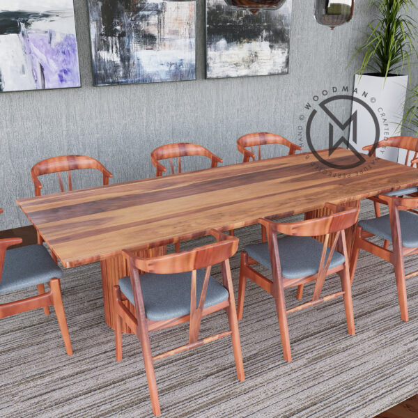 Sheesham Wood 8 Seater Dining Set