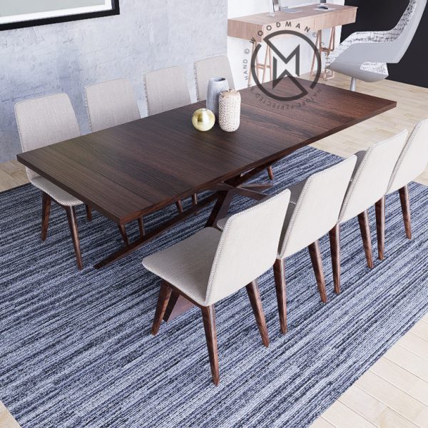 Sheesham Wood 8 Seater Dining Set