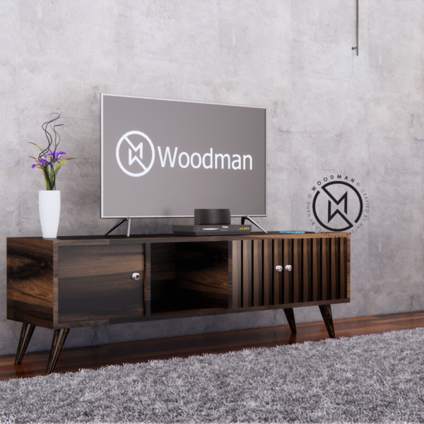 Sheesham Mid-Century Solid Wood TV Unit